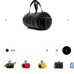 Telfar Black Duffle Bag